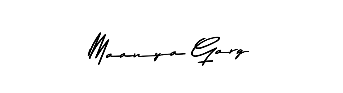 Similarly Asem Kandis PERSONAL USE is the best handwritten signature design. Signature creator online .You can use it as an online autograph creator for name Maanya Garg. Maanya Garg signature style 9 images and pictures png