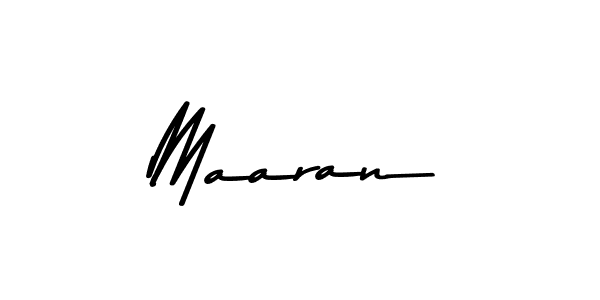 How to make Maaran signature? Asem Kandis PERSONAL USE is a professional autograph style. Create handwritten signature for Maaran name. Maaran signature style 9 images and pictures png