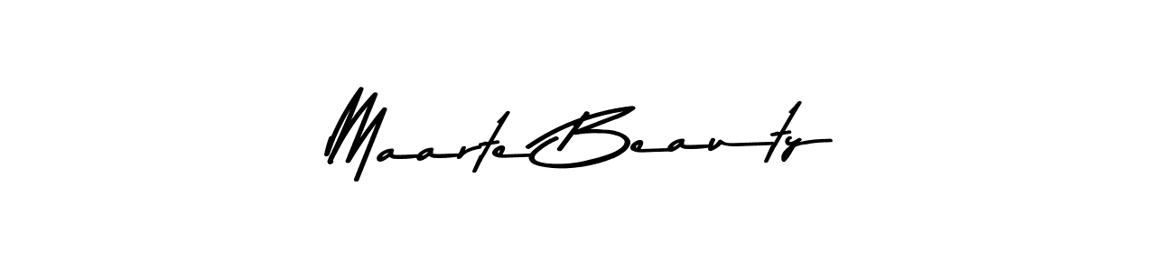 Make a beautiful signature design for name Maarte Beauty. Use this online signature maker to create a handwritten signature for free. Maarte Beauty signature style 9 images and pictures png