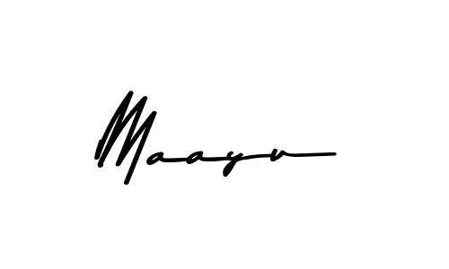 You should practise on your own different ways (Asem Kandis PERSONAL USE) to write your name (Maayu) in signature. don't let someone else do it for you. Maayu signature style 9 images and pictures png