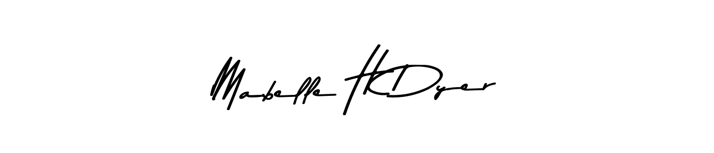 How to Draw Mabelle H Dyer signature style? Asem Kandis PERSONAL USE is a latest design signature styles for name Mabelle H Dyer. Mabelle H Dyer signature style 9 images and pictures png