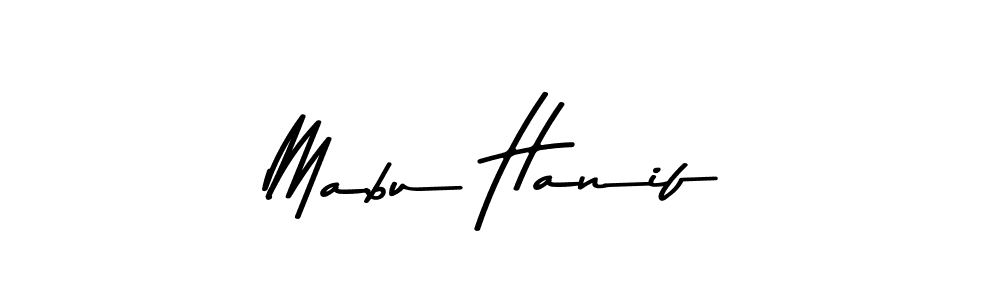 How to make Mabu Hanif signature? Asem Kandis PERSONAL USE is a professional autograph style. Create handwritten signature for Mabu Hanif name. Mabu Hanif signature style 9 images and pictures png