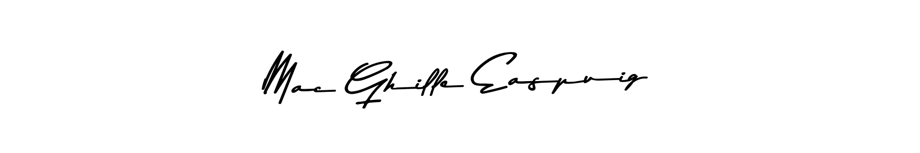 It looks lik you need a new signature style for name Mac Ghille Easpuig. Design unique handwritten (Asem Kandis PERSONAL USE) signature with our free signature maker in just a few clicks. Mac Ghille Easpuig signature style 9 images and pictures png