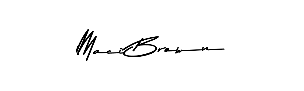 Also we have Maci Brown name is the best signature style. Create professional handwritten signature collection using Asem Kandis PERSONAL USE autograph style. Maci Brown signature style 9 images and pictures png