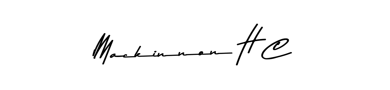 Make a beautiful signature design for name Mackinnon H C. With this signature (Asem Kandis PERSONAL USE) style, you can create a handwritten signature for free. Mackinnon H C signature style 9 images and pictures png