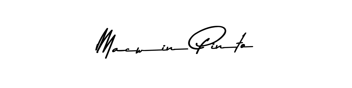 Asem Kandis PERSONAL USE is a professional signature style that is perfect for those who want to add a touch of class to their signature. It is also a great choice for those who want to make their signature more unique. Get Macwin Pinto name to fancy signature for free. Macwin Pinto signature style 9 images and pictures png