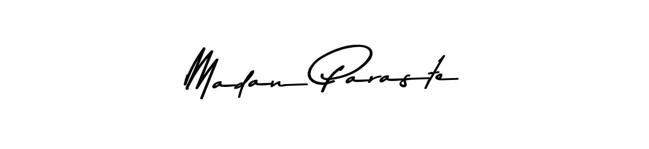 How to make Madan Paraste signature? Asem Kandis PERSONAL USE is a professional autograph style. Create handwritten signature for Madan Paraste name. Madan Paraste signature style 9 images and pictures png