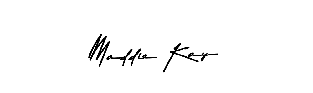 You should practise on your own different ways (Asem Kandis PERSONAL USE) to write your name (Maddie Kay) in signature. don't let someone else do it for you. Maddie Kay signature style 9 images and pictures png