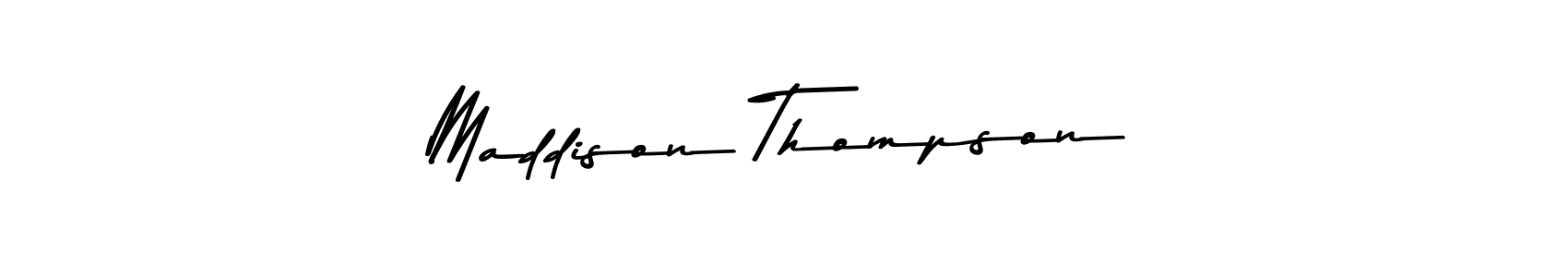 Make a beautiful signature design for name Maddison Thompson. Use this online signature maker to create a handwritten signature for free. Maddison Thompson signature style 9 images and pictures png