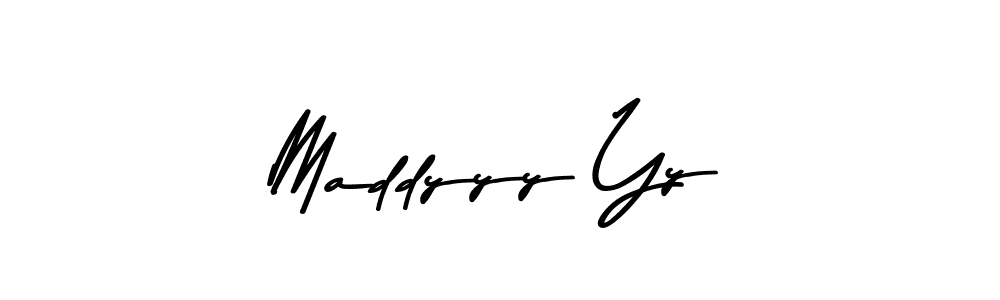 Use a signature maker to create a handwritten signature online. With this signature software, you can design (Asem Kandis PERSONAL USE) your own signature for name Maddyyy Yy. Maddyyy Yy signature style 9 images and pictures png