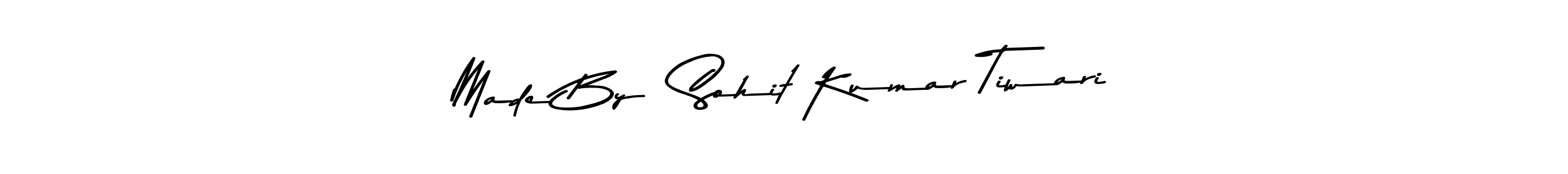 How to make Made By  Sohit Kumar Tiwari name signature. Use Asem Kandis PERSONAL USE style for creating short signs online. This is the latest handwritten sign. Made By  Sohit Kumar Tiwari signature style 9 images and pictures png