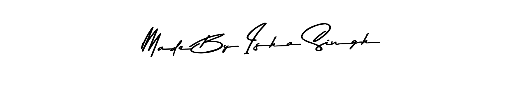 Make a beautiful signature design for name Made By Isha Singh. With this signature (Asem Kandis PERSONAL USE) style, you can create a handwritten signature for free. Made By Isha Singh signature style 9 images and pictures png