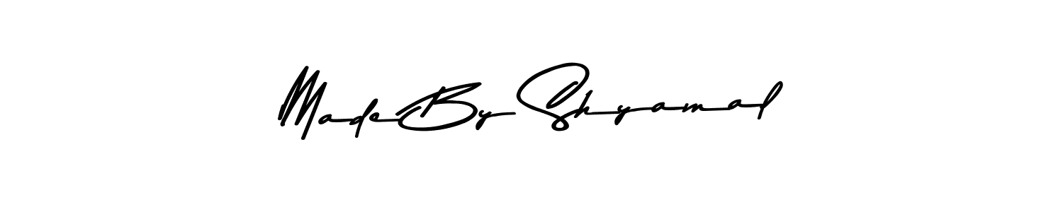 Create a beautiful signature design for name Made By Shyamal. With this signature (Asem Kandis PERSONAL USE) fonts, you can make a handwritten signature for free. Made By Shyamal signature style 9 images and pictures png