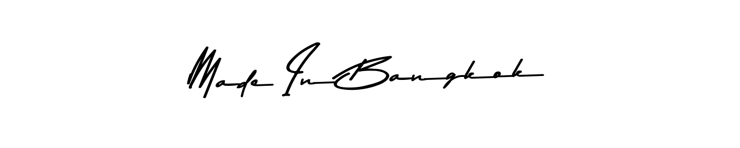 Here are the top 10 professional signature styles for the name Made In Bangkok. These are the best autograph styles you can use for your name. Made In Bangkok signature style 9 images and pictures png