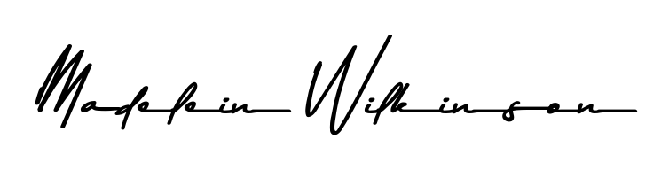 An effortless, minimalist signature concept for Madelein Wilkinson using Asem Kandis PERSONAL USE design. Clean lines that look great on any document. Madelein Wilkinson signature style 9 images and pictures png