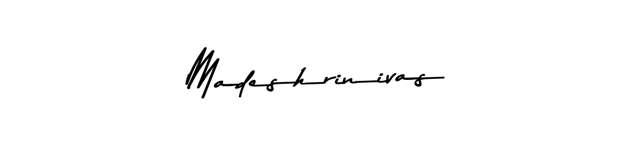 Asem Kandis PERSONAL USE is a professional signature style that is perfect for those who want to add a touch of class to their signature. It is also a great choice for those who want to make their signature more unique. Get Madeshrinivas name to fancy signature for free. Madeshrinivas signature style 9 images and pictures png