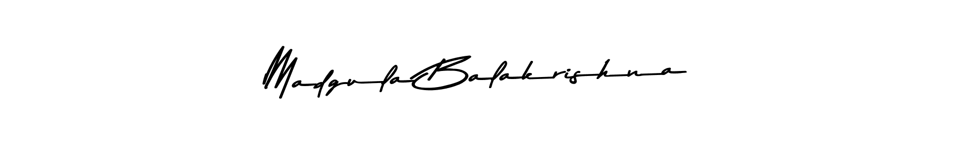 Also You can easily find your signature by using the search form. We will create Madgula Balakrishna name handwritten signature images for you free of cost using Asem Kandis PERSONAL USE sign style. Madgula Balakrishna signature style 9 images and pictures png