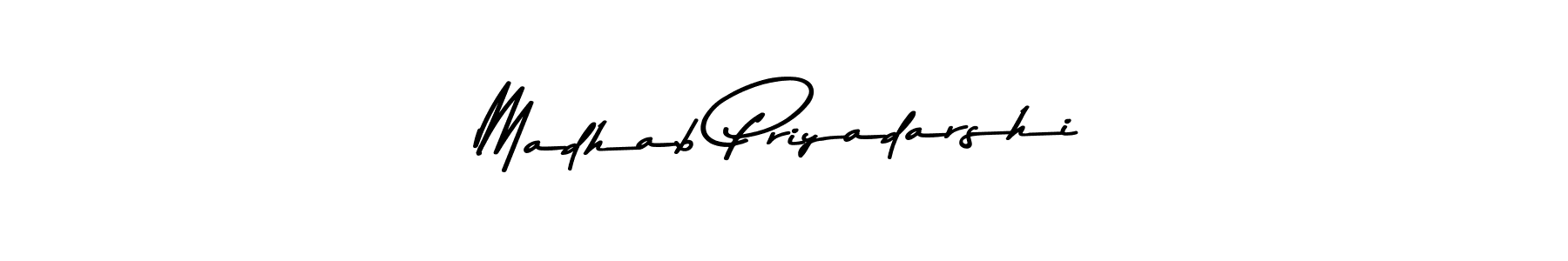 Make a beautiful signature design for name Madhab Priyadarshi. With this signature (Asem Kandis PERSONAL USE) style, you can create a handwritten signature for free. Madhab Priyadarshi signature style 9 images and pictures png