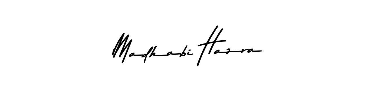 Here are the top 10 professional signature styles for the name Madhabi Hazra. These are the best autograph styles you can use for your name. Madhabi Hazra signature style 9 images and pictures png