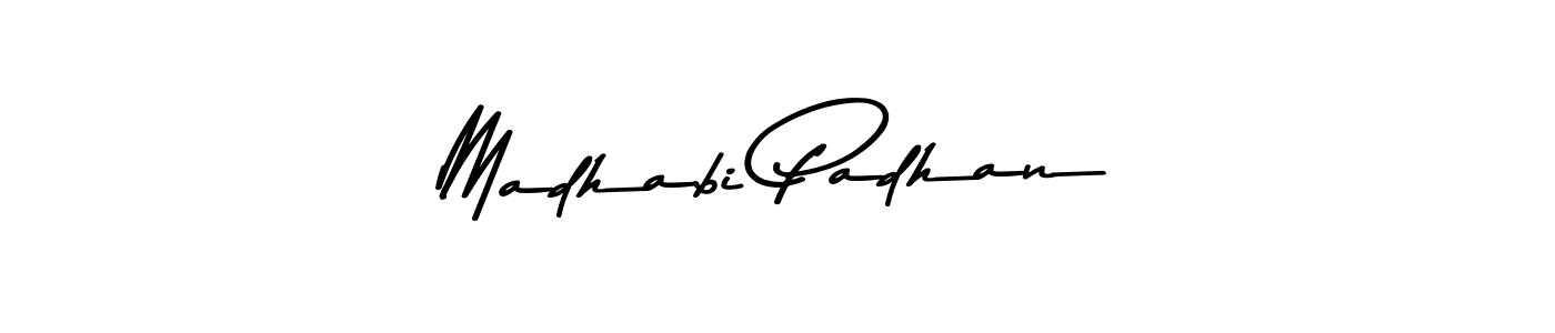 Madhabi Padhan stylish signature style. Best Handwritten Sign (Asem Kandis PERSONAL USE) for my name. Handwritten Signature Collection Ideas for my name Madhabi Padhan. Madhabi Padhan signature style 9 images and pictures png