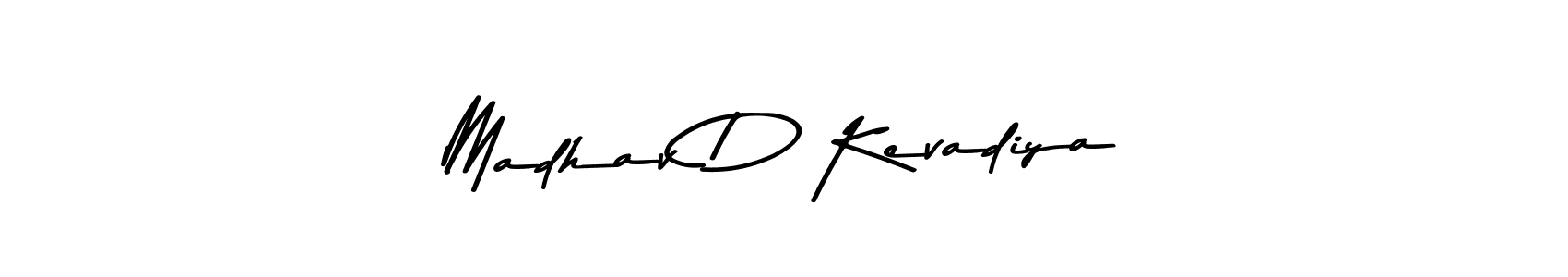 Best and Professional Signature Style for Madhav D Kevadiya. Asem Kandis PERSONAL USE Best Signature Style Collection. Madhav D Kevadiya signature style 9 images and pictures png