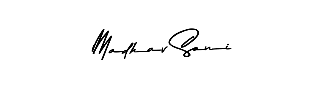 How to Draw Madhav Soni signature style? Asem Kandis PERSONAL USE is a latest design signature styles for name Madhav Soni. Madhav Soni signature style 9 images and pictures png