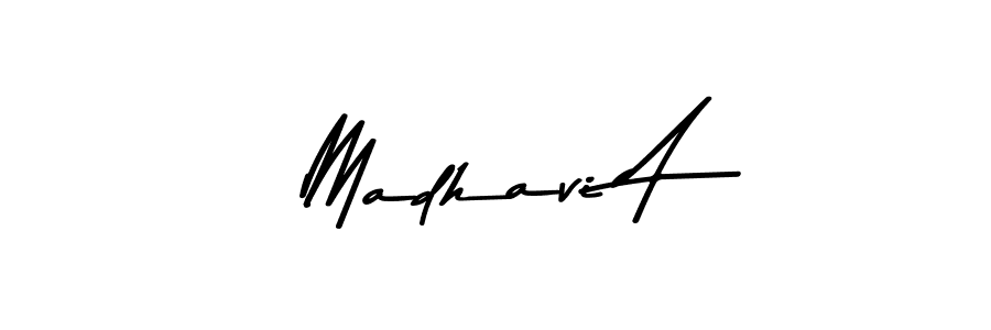 if you are searching for the best signature style for your name Madhavi A. so please give up your signature search. here we have designed multiple signature styles  using Asem Kandis PERSONAL USE. Madhavi A signature style 9 images and pictures png