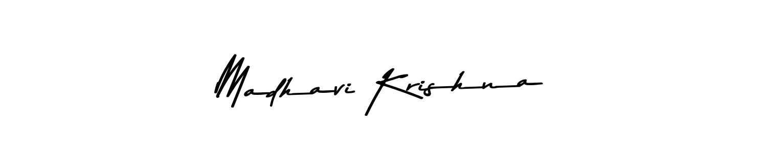 Asem Kandis PERSONAL USE is a professional signature style that is perfect for those who want to add a touch of class to their signature. It is also a great choice for those who want to make their signature more unique. Get Madhavi Krishna name to fancy signature for free. Madhavi Krishna signature style 9 images and pictures png