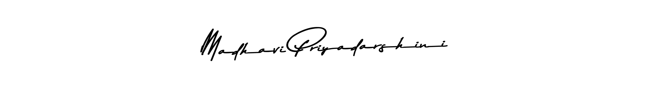 Use a signature maker to create a handwritten signature online. With this signature software, you can design (Asem Kandis PERSONAL USE) your own signature for name Madhavi Priyadarshini. Madhavi Priyadarshini signature style 9 images and pictures png