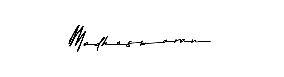 Design your own signature with our free online signature maker. With this signature software, you can create a handwritten (Asem Kandis PERSONAL USE) signature for name Madheswaran. Madheswaran signature style 9 images and pictures png