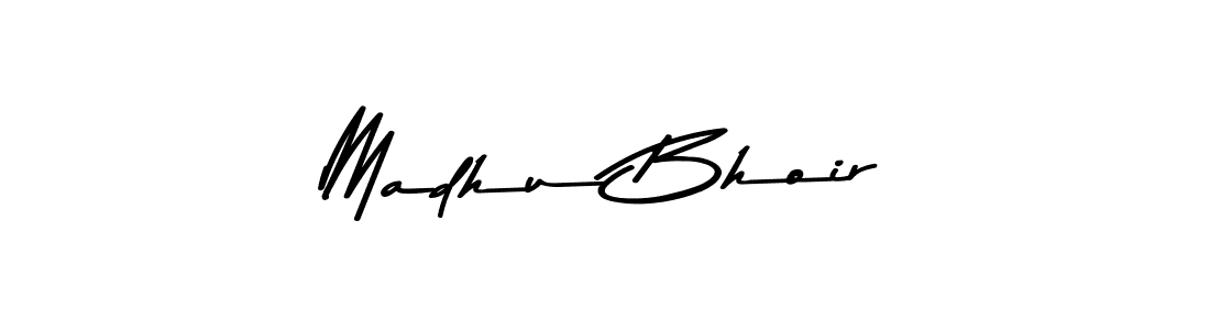 This is the best signature style for the Madhu Bhoir name. Also you like these signature font (Asem Kandis PERSONAL USE). Mix name signature. Madhu Bhoir signature style 9 images and pictures png