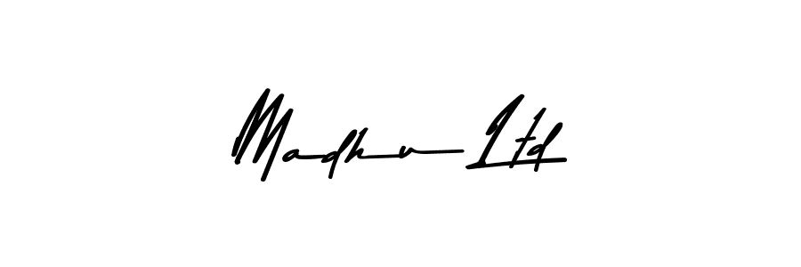 How to make Madhu Ltd signature? Asem Kandis PERSONAL USE is a professional autograph style. Create handwritten signature for Madhu Ltd name. Madhu Ltd signature style 9 images and pictures png