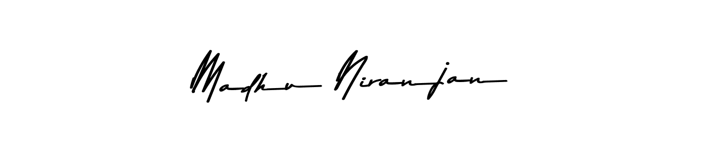 The best way (Asem Kandis PERSONAL USE) to make a short signature is to pick only two or three words in your name. The name Madhu Niranjan include a total of six letters. For converting this name. Madhu Niranjan signature style 9 images and pictures png