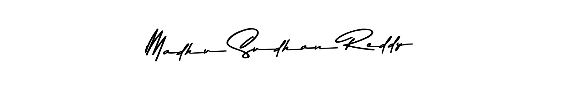 The best way (Asem Kandis PERSONAL USE) to make a short signature is to pick only two or three words in your name. The name Madhu Sudhan Reddy include a total of six letters. For converting this name. Madhu Sudhan Reddy signature style 9 images and pictures png