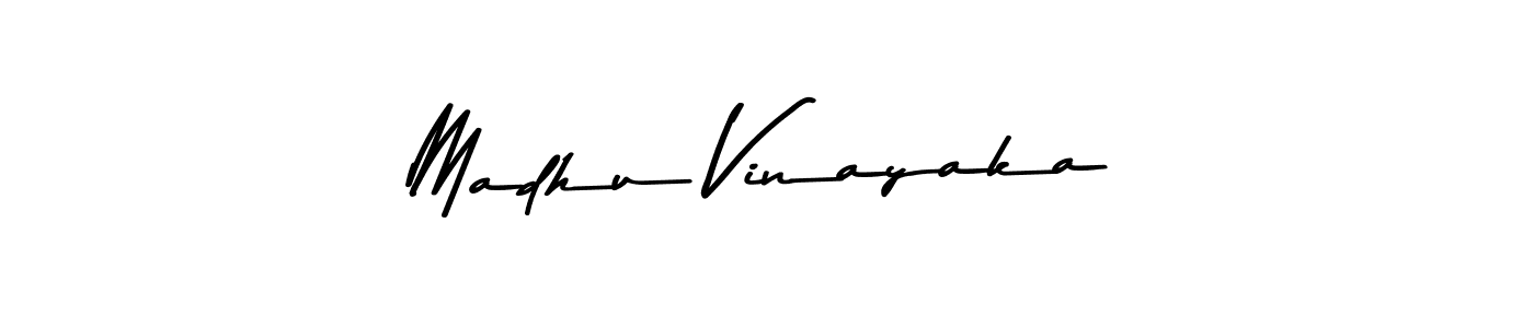 Use a signature maker to create a handwritten signature online. With this signature software, you can design (Asem Kandis PERSONAL USE) your own signature for name Madhu Vinayaka. Madhu Vinayaka signature style 9 images and pictures png