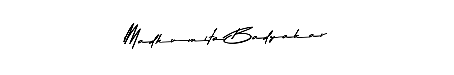 Use a signature maker to create a handwritten signature online. With this signature software, you can design (Asem Kandis PERSONAL USE) your own signature for name Madhumita Badyakar. Madhumita Badyakar signature style 9 images and pictures png