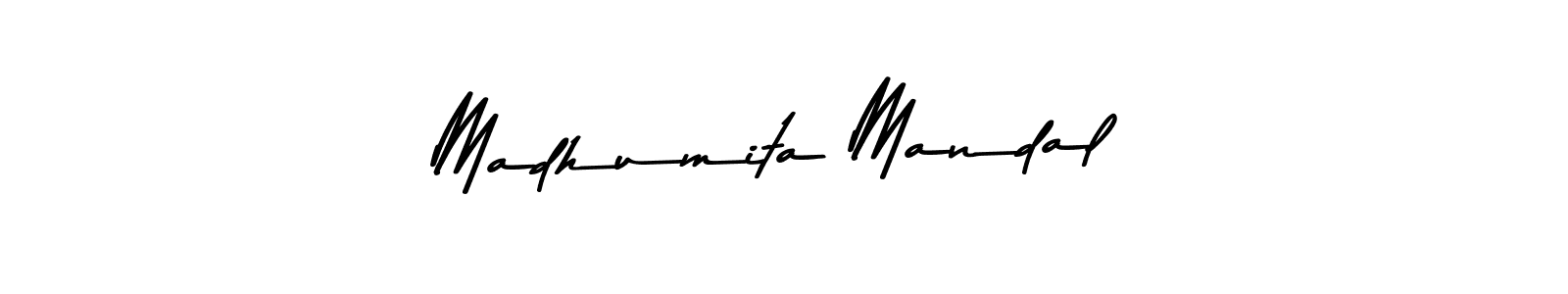 Design your own signature with our free online signature maker. With this signature software, you can create a handwritten (Asem Kandis PERSONAL USE) signature for name Madhumita Mandal. Madhumita Mandal signature style 9 images and pictures png