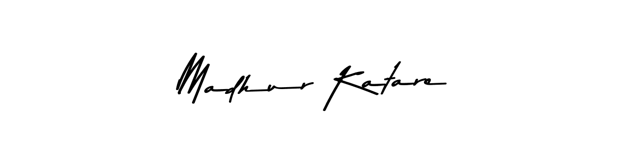 Similarly Asem Kandis PERSONAL USE is the best handwritten signature design. Signature creator online .You can use it as an online autograph creator for name Madhur Katare. Madhur Katare signature style 9 images and pictures png