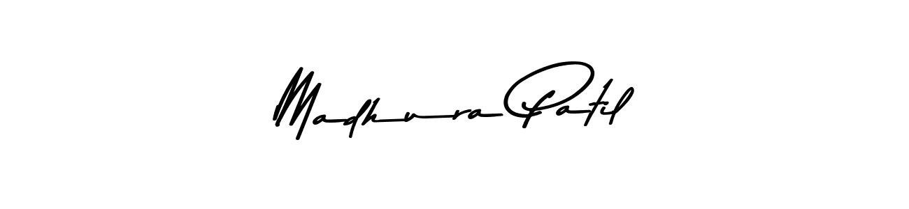 Design your own signature with our free online signature maker. With this signature software, you can create a handwritten (Asem Kandis PERSONAL USE) signature for name Madhura Patil. Madhura Patil signature style 9 images and pictures png