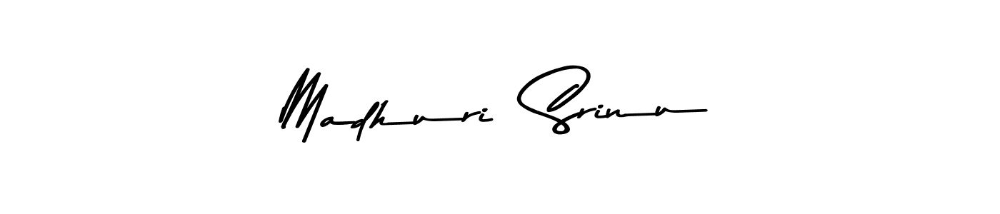 You should practise on your own different ways (Asem Kandis PERSONAL USE) to write your name (Madhuri  Srinu) in signature. don't let someone else do it for you. Madhuri  Srinu signature style 9 images and pictures png