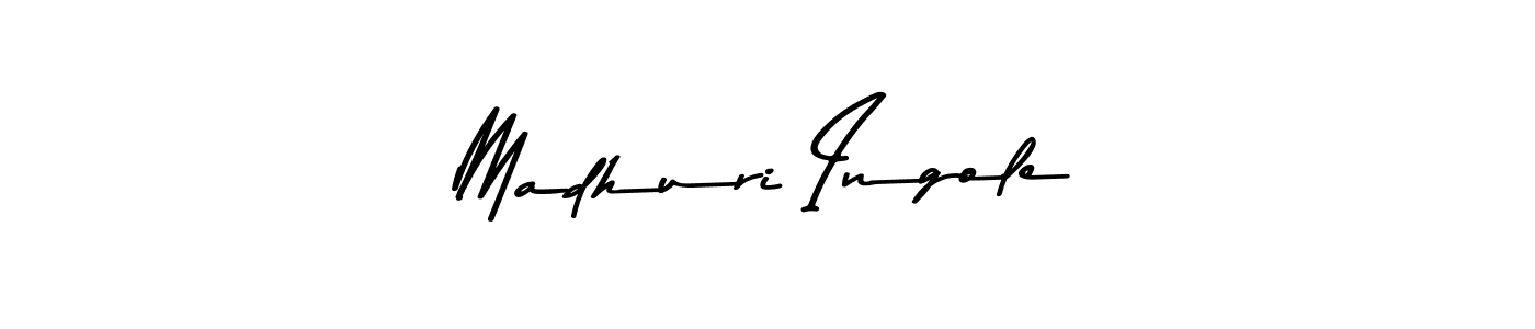 Similarly Asem Kandis PERSONAL USE is the best handwritten signature design. Signature creator online .You can use it as an online autograph creator for name Madhuri Ingole. Madhuri Ingole signature style 9 images and pictures png
