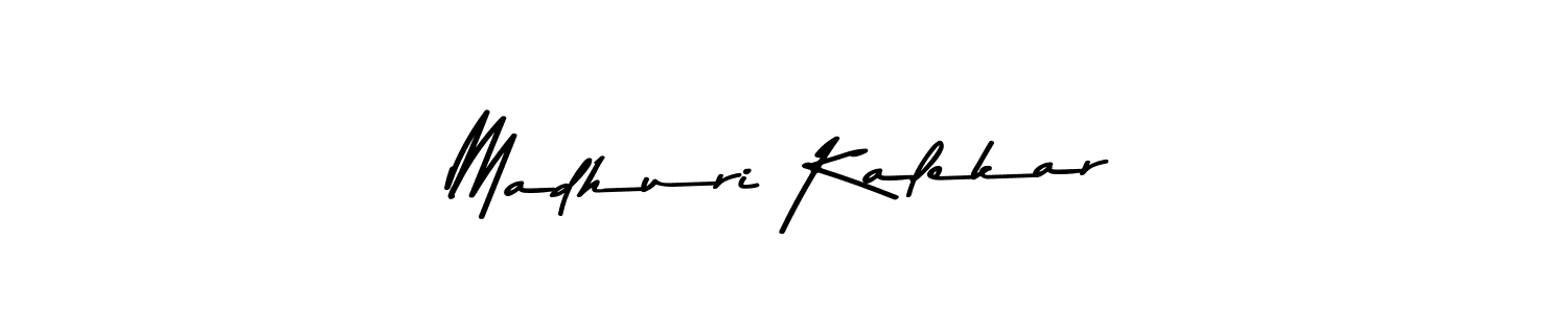 The best way (Asem Kandis PERSONAL USE) to make a short signature is to pick only two or three words in your name. The name Madhuri Kalekar include a total of six letters. For converting this name. Madhuri Kalekar signature style 9 images and pictures png