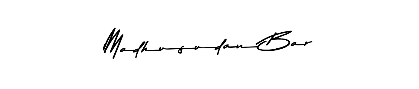 Create a beautiful signature design for name Madhusudan Bar. With this signature (Asem Kandis PERSONAL USE) fonts, you can make a handwritten signature for free. Madhusudan Bar signature style 9 images and pictures png