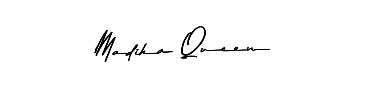 Check out images of Autograph of Madiha Queen name. Actor Madiha Queen Signature Style. Asem Kandis PERSONAL USE is a professional sign style online. Madiha Queen signature style 9 images and pictures png