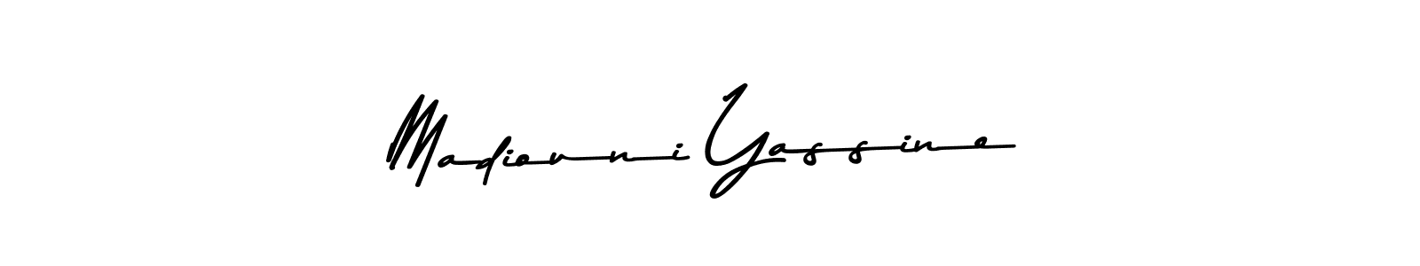 It looks lik you need a new signature style for name Madiouni Yassine. Design unique handwritten (Asem Kandis PERSONAL USE) signature with our free signature maker in just a few clicks. Madiouni Yassine signature style 9 images and pictures png