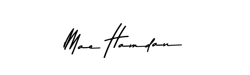 How to make Mae Hamdan signature? Asem Kandis PERSONAL USE is a professional autograph style. Create handwritten signature for Mae Hamdan name. Mae Hamdan signature style 9 images and pictures png