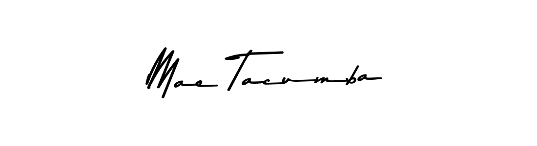 Make a beautiful signature design for name Mae Tacumba. With this signature (Asem Kandis PERSONAL USE) style, you can create a handwritten signature for free. Mae Tacumba signature style 9 images and pictures png