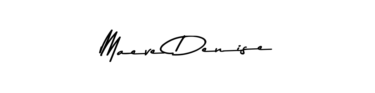 Create a beautiful signature design for name Maeve Denise. With this signature (Asem Kandis PERSONAL USE) fonts, you can make a handwritten signature for free. Maeve Denise signature style 9 images and pictures png
