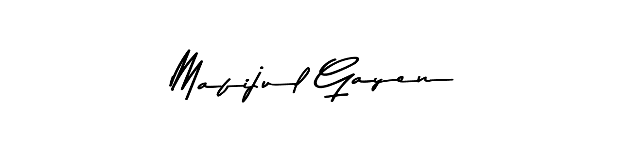 Here are the top 10 professional signature styles for the name Mafijul Gayen. These are the best autograph styles you can use for your name. Mafijul Gayen signature style 9 images and pictures png