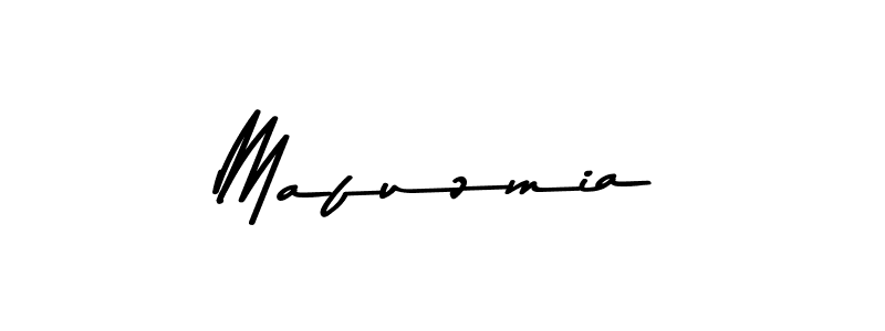 Create a beautiful signature design for name Mafuzmia. With this signature (Asem Kandis PERSONAL USE) fonts, you can make a handwritten signature for free. Mafuzmia signature style 9 images and pictures png